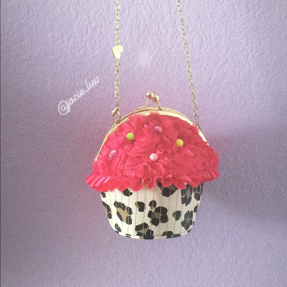 Betsey Johnson cupcake purse
